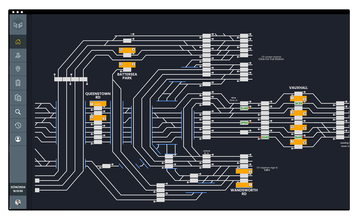 Managing rail operations efficiently with ITAL Group's mapping solutions.