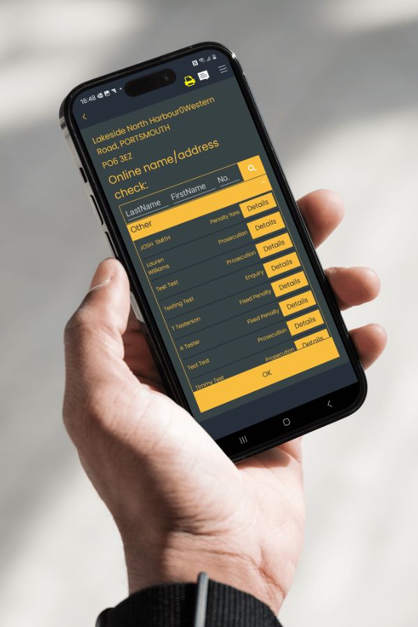 Mobile app designed to enhance revenue protection in rail operations by ITAL Group.